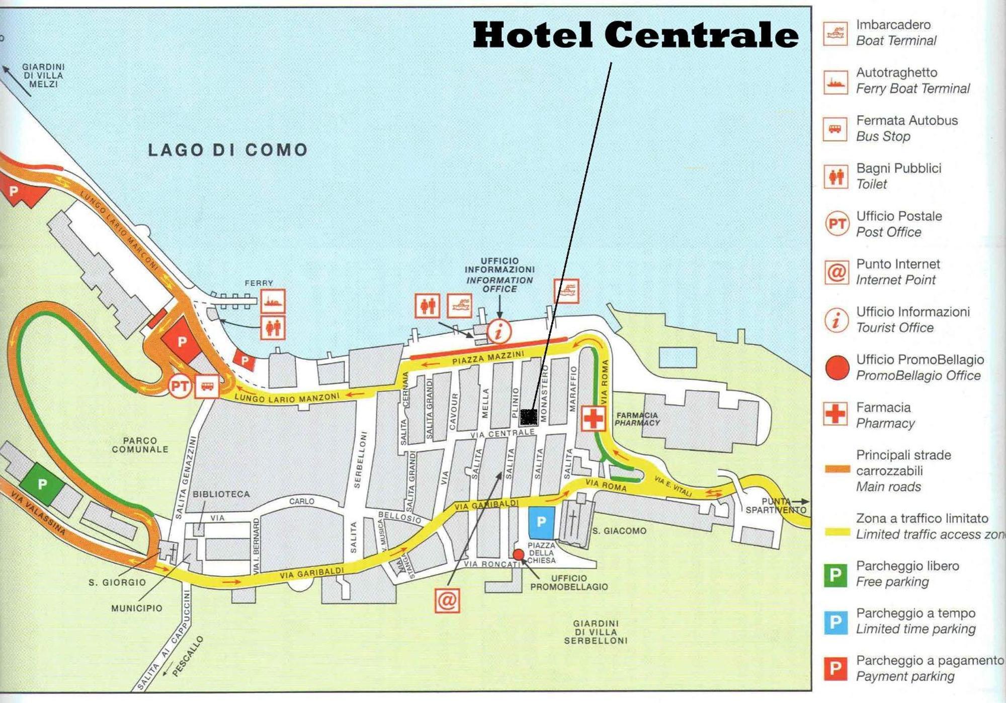 Hotel Centrale Bellagio Exterior photo